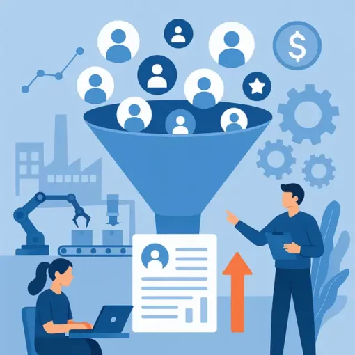 Lead generation for manufacturing companies